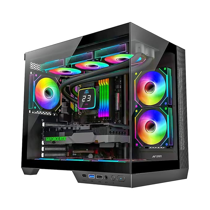 Ant Esports Crystal X4 Mid-Tower Gaming Cabinet