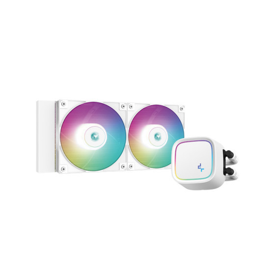 DeepCool Gammaxx LE520 White ARGB 240mm CPU Liquid Cooler(AIO)