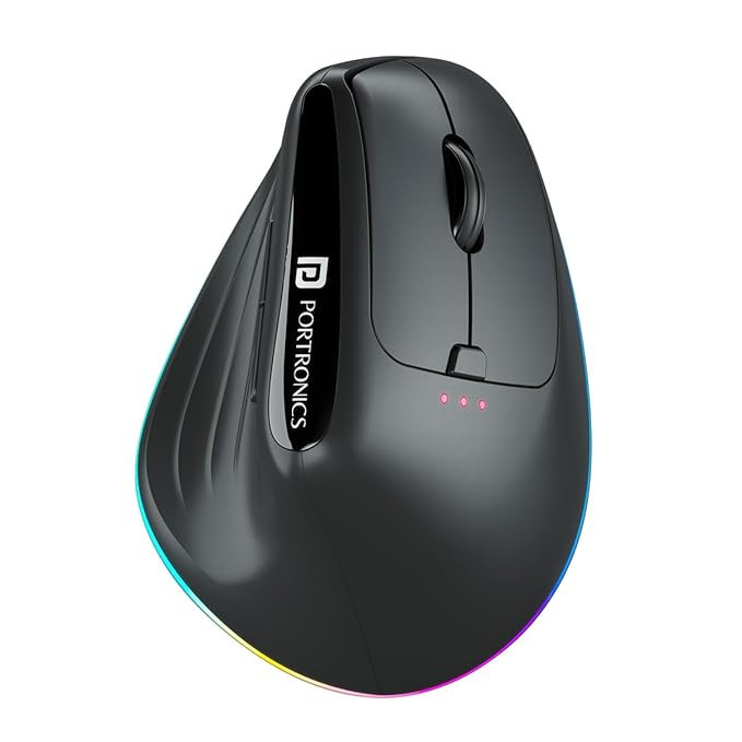 Portronics Toad Ergo 3 Ergonomic Wireless Mouse