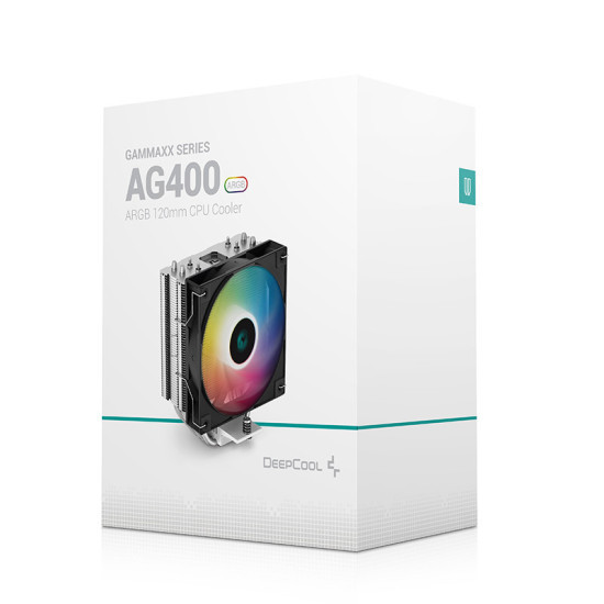 DeepCool  Gammaxx AG400 BK 120mm ARGB CPU AIR Cooler
