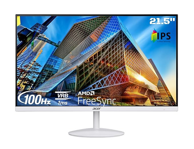 Acer SA222Q 21.5 Inch Full HD IPS Ultra Slim Monitor