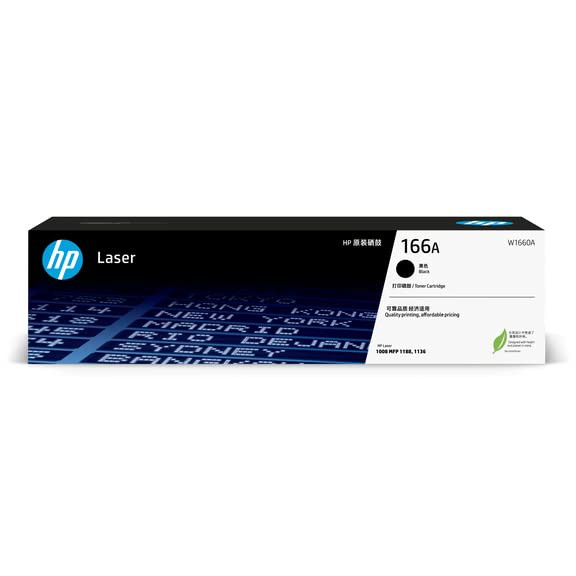 HP 166A Black Toner Cartridge