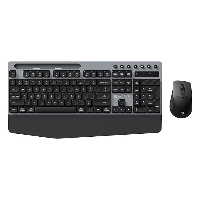 Portronics Key10 Combo Wireless Keyboard and Mouse Set
