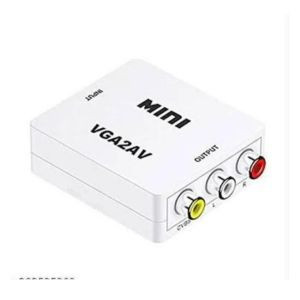 Mini VGA To AV HD Video Converter Adapter