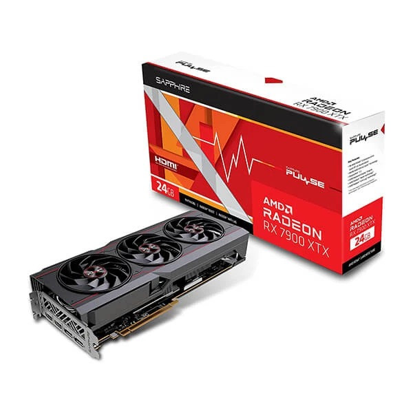 Sapphire PULSE AMD Radeon RX 7900 XTX 24GB Graphics Card