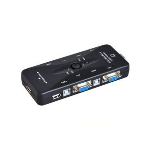 USB VGA KVM Switch 4 Ports (Cables not included)