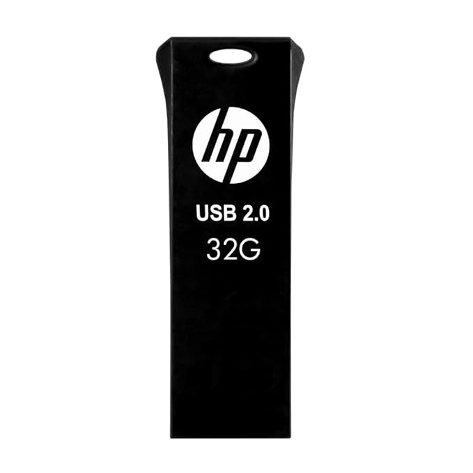 HP v207w 32GB USB 2.0 Pen Drive (Black)