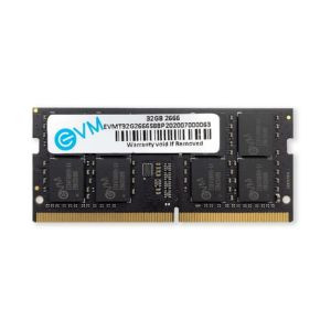 EVM 32GB DDR4 LAPTOP RAM - 2666MHz SODIMM MEMORY