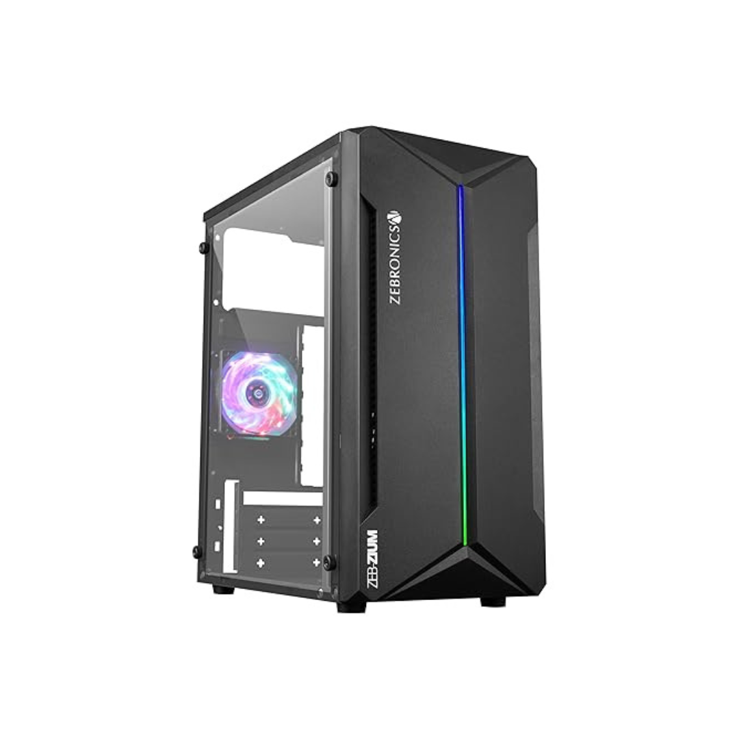 ZEBRONICS ZIUM Mid-Tower Gaming Cabinet