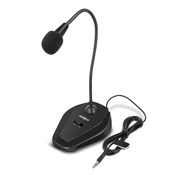 FRONTECH Flexible 3.5mm Jack Microphone