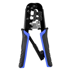 Dual Modular Network RJ45 RJ11 RJ12 Crimping Tool, Network Cable Cutting Stripping Crimper