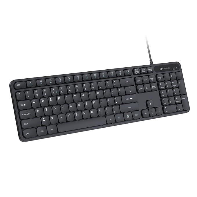 Portronics Ki-Pad 3 USB Wired Keyboard
