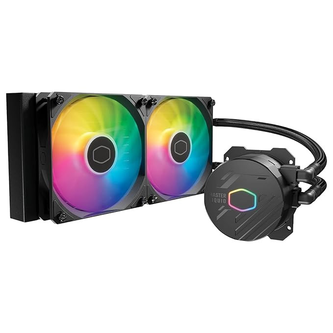 Cooler Master MasterLiquid 240L Core ARGB CPU Liquid Cooler(AIO)