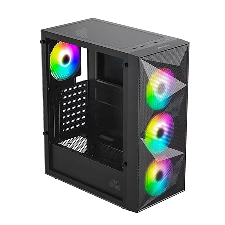 Ant Esports Elite 1200 Mid-Tower Gaming Cabinet - Black