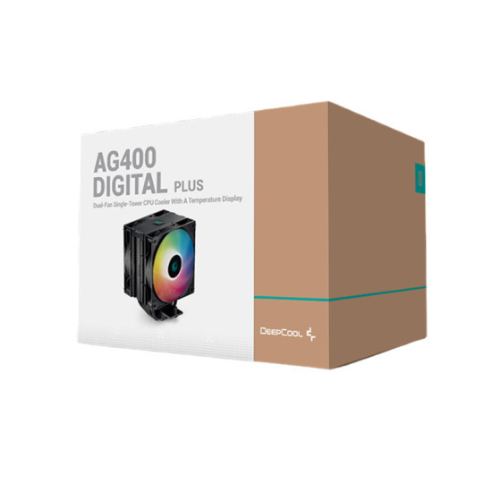 DeepCool AG400 Digital Plus 120mm ARGB CPU AIR Cooler
