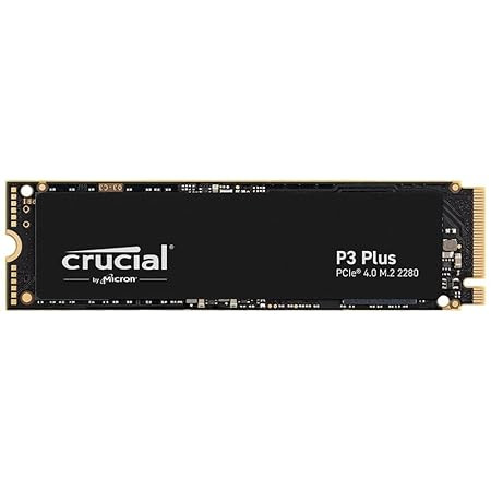 Crucial P3 Plus 4TB PCIe Gen4 NVMe M.2 SSD