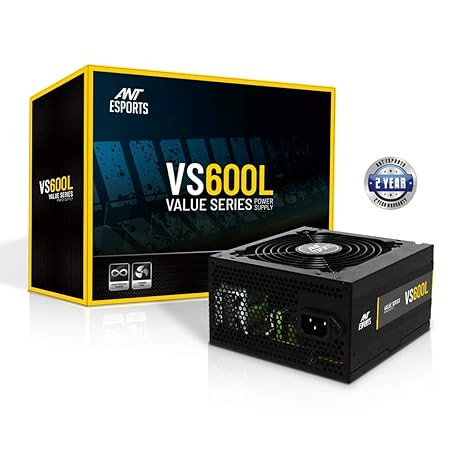 Ant Esports VS600L Non Modular Power Supply
