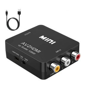 Mini AV to HDMI Audio Converter Adapter