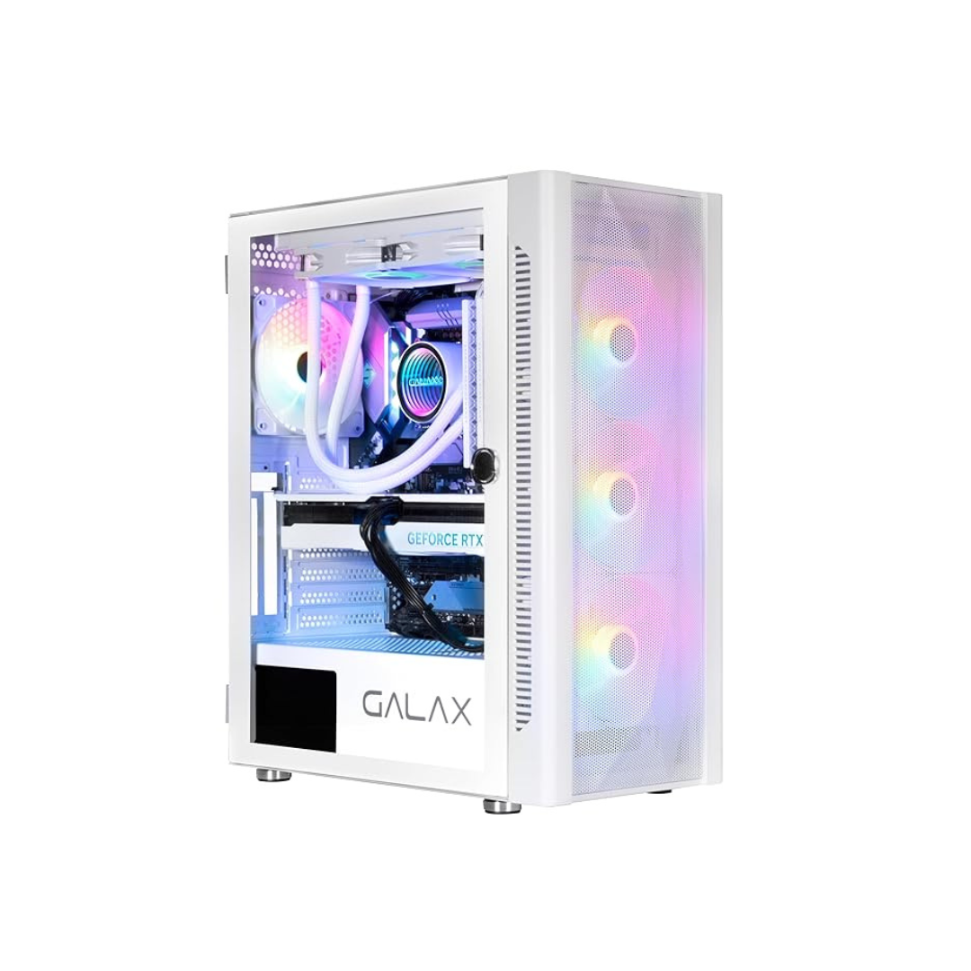 GALAX PC Case Revolution-06 White Gaming Cabinet
